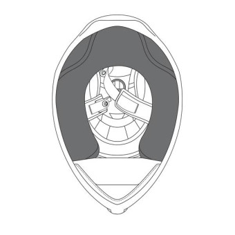 Helm-Innenfutter AGV Wangenpolster K1 S Helm-Innenfutter AGV Wangenpolster K1 S